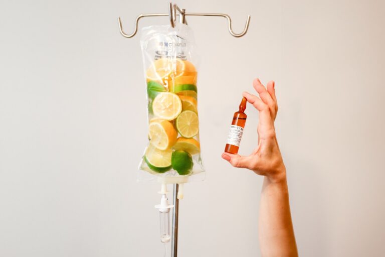 Infúzia vitamínu C s ampulkou 7,5 g